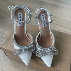 Steve Madden Sparkle Bow Heels